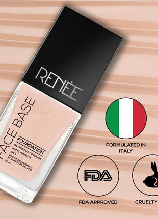 RENEE Face Base Liquid Foundation Creamy Latte 01 -