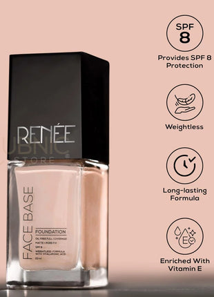 RENEE Face Base Liquid Foundation Creamy Latte 01 -