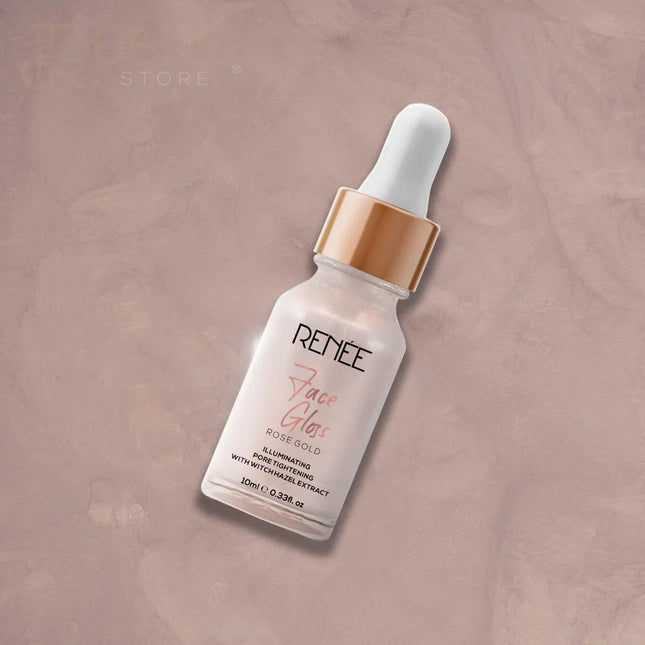 RENEE Face Gloss Primer Serum with Hyaluronic Acid Rose Gold