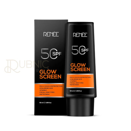 RENEE Glowscreen SPF 50 Sunscreen Cream - 50ml - SUNSCREEN