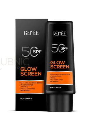 RENEE Glowscreen SPF 50 Sunscreen Cream - 50ml - SUNSCREEN