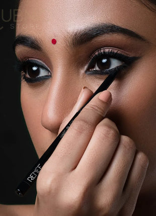 RENEE Hard Black Kajal Pen with Sharpener - KAJAL BLACK