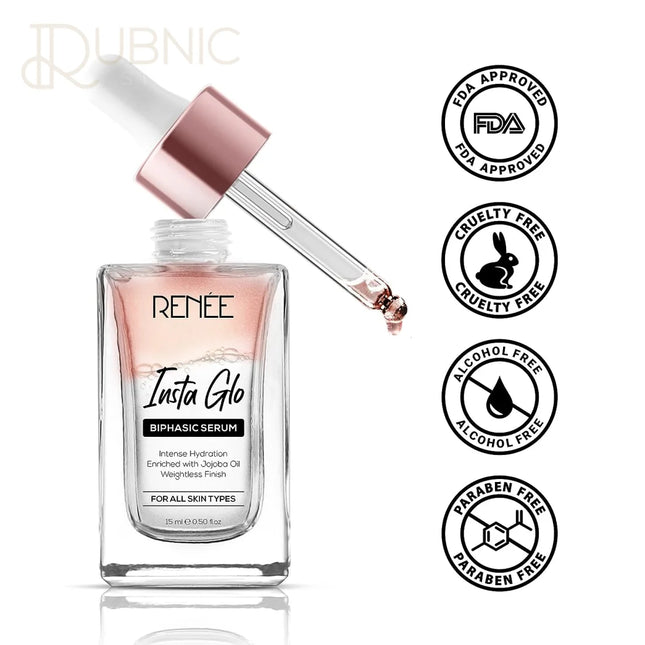 RENEE Insta Glo Biphasic Face Serum 15ml - FACE SERUM