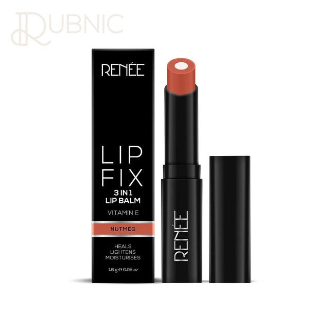 RENEE Lip Fix 3 in 1 Tinted Lip Balm Nutmeg 1.6gm - LIP BALM