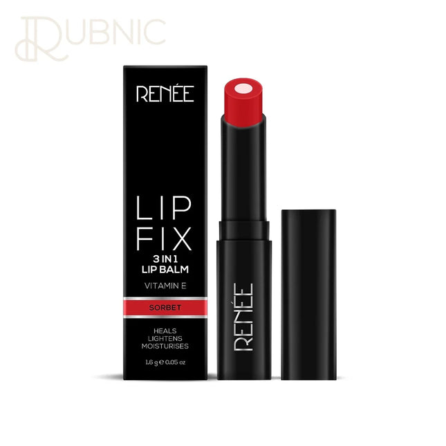 RENEE Lip Fix 3 in 1 Tinted Lip Balm Sorbet 1.6gm - LIP BALM