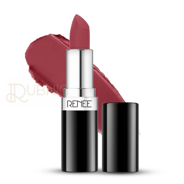 RENEE Stunner Matte Lipstick Brave Heart 07 4gm - LIQUID