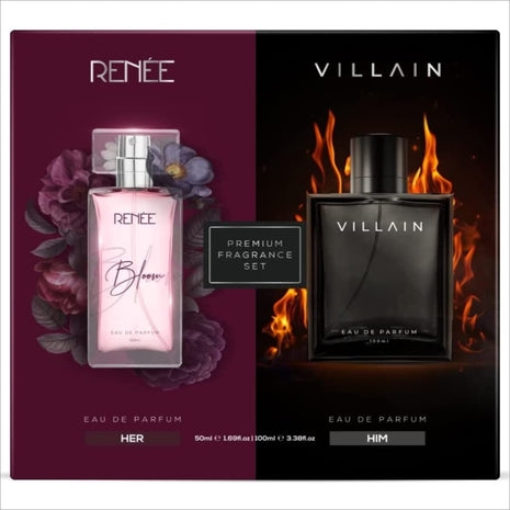 RENEE x VILLAIN Him & Her Premium Eau De Parfum Gift Set 50