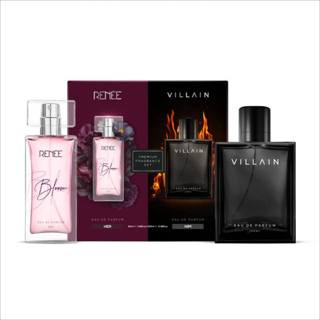 RENEE x VILLAIN Him & Her Premium Eau De Parfum Gift Set 50