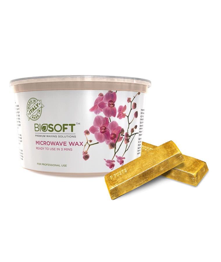 BIO SOFT GOLD CREAM MICROWAVE WAX