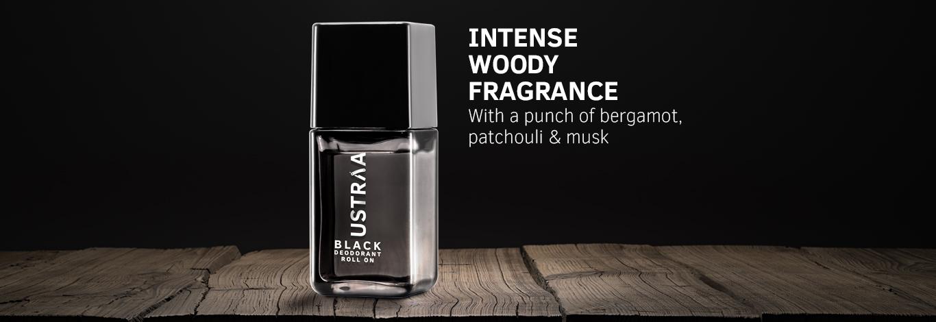 USTRAA Black Deodorant Roll On - 50ml