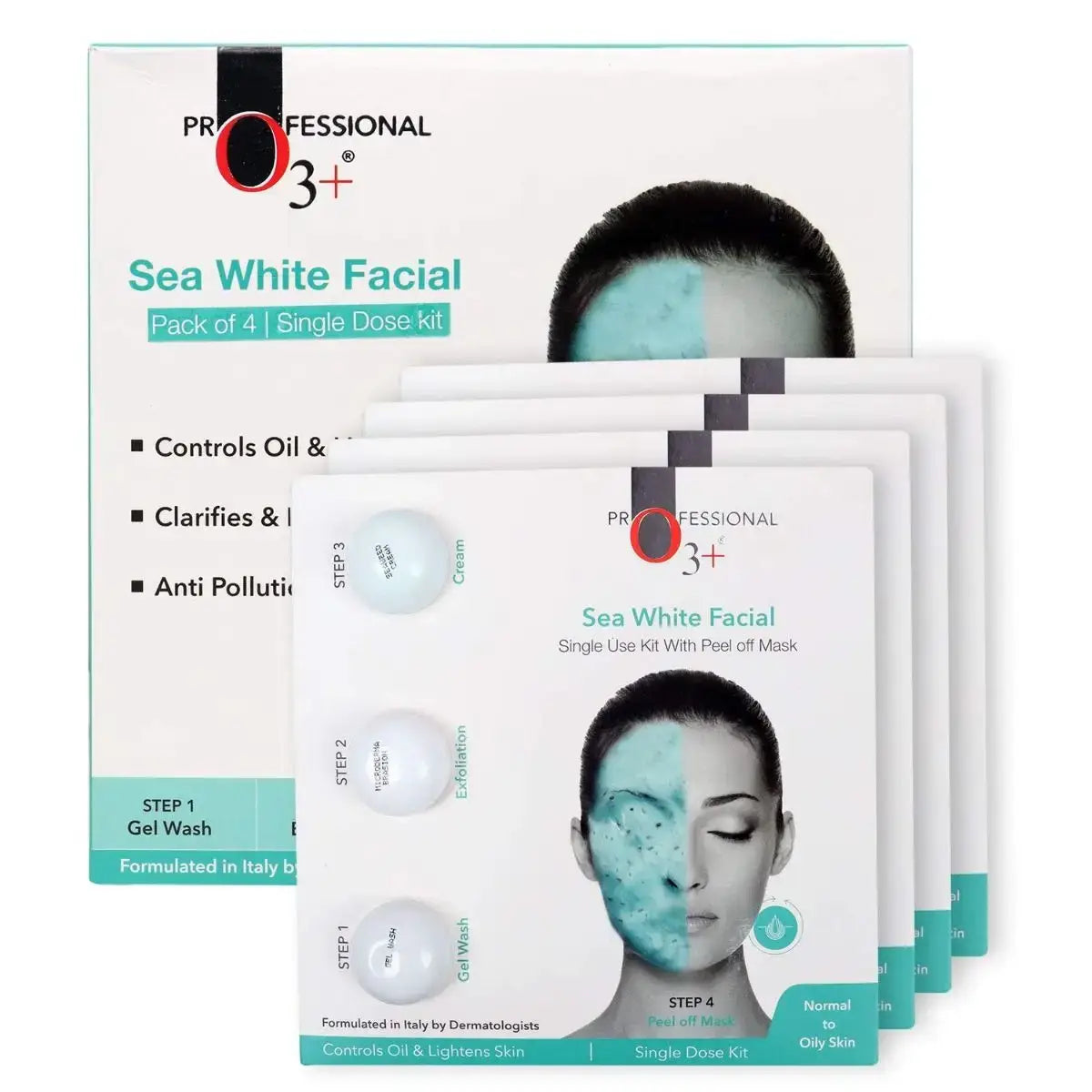 O3 + Sea White Facial Kit