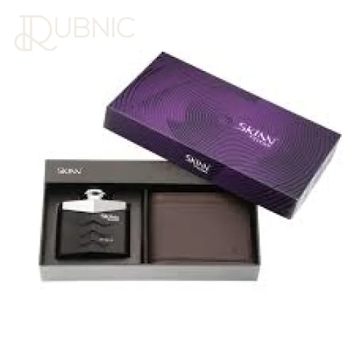 Skinn By Titan Steele Perfume Titan Wallet Combo Gift Set For