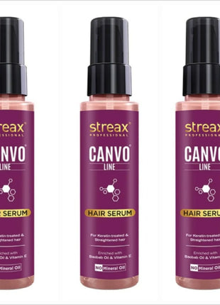 Streax Professional Canvoline Straightening Post Care Hair