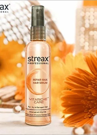 Streax Professional Vitariche Care Repair Max Hair Serum -