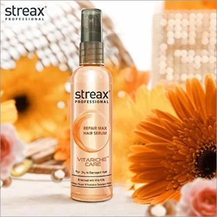 Streax Professional Vitariche Care Repair Max Hair Serum -