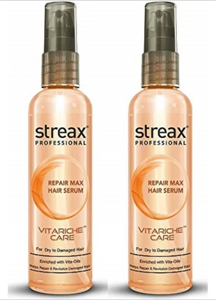 Streax Professional Vitariche Care Repair Max Hair Serum -