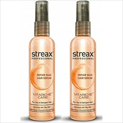 Streax Professional Vitariche Care Repair Max Hair Serum -