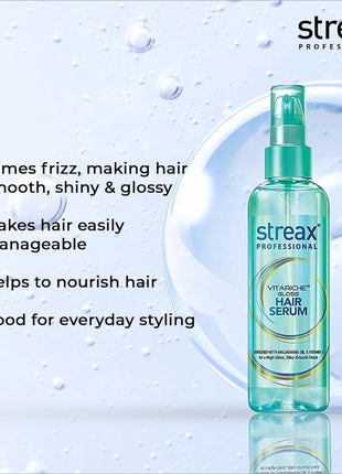 Streax Professional Vitariche Gloss Hair Serum - HAIR SERUM