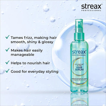 Streax Professional Vitariche Gloss Hair Serum - HAIR SERUM