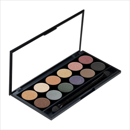 Swiss Beauty 12 Ultra Professional Eyeshadow Palette - eye