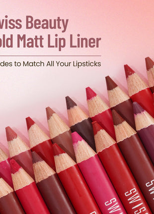 Swiss Beauty Bold Matt Lip Liner - lip liner