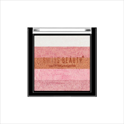 Swiss Beauty Brick Highlighter - Shade No. 1 — 3 -