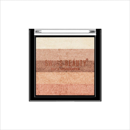 Swiss Beauty Brick Highlighter - Shade No. 1 — 4 -