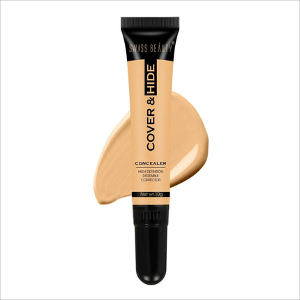 Swiss Beauty Cover & Hide Concealer - CREAMY BEIGE -