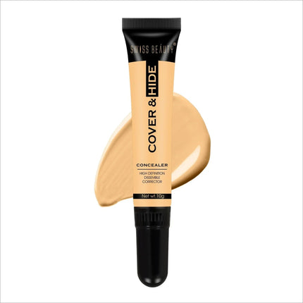 Swiss Beauty Cover & Hide Concealer - PURE BEIGE - Concealer