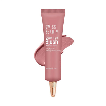 Swiss Beauty Cream It Up Blusher - CHEEK-O-PINK - blush