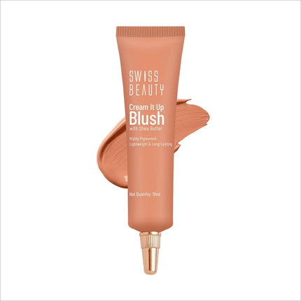 Swiss Beauty Cream It Up Blusher - COPPER CHEEKS - blush