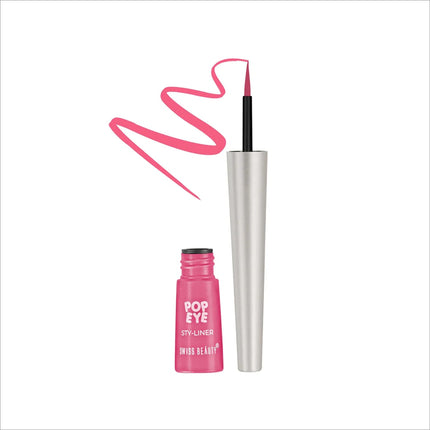 Swiss Beauty Eye Popping Eyeliner - Shade No. 2 — NEON PINK