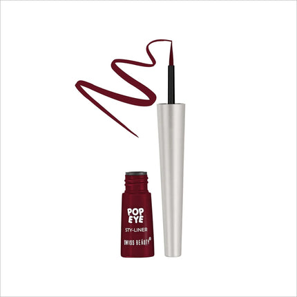 Swiss Beauty Eye Popping Eyeliner - Shade No. 6 — MUD BROWN