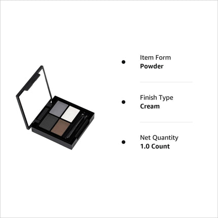 Swiss Beauty Eyebrow Palette With Wax Cream - eyebrow pen