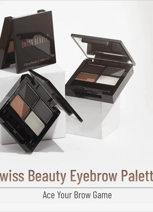 Swiss Beauty Eyebrow Palette With Wax Cream - eyebrow pen