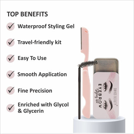 Swiss Beauty Eyebrow Styling Gel - eyebrow pen