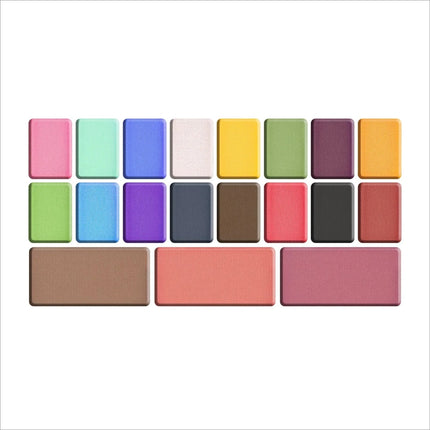 Swiss Beauty FASHION ARTIST EYESHADOW & BLUSHER PALETTE -