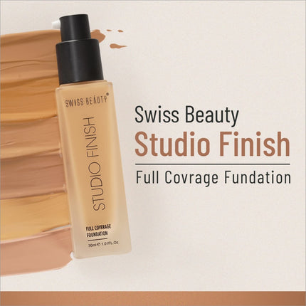 Swiss Beauty Full coverage Foundation Studio Finish -