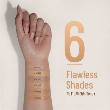 Swiss Beauty Full coverage Foundation Studio Finish -