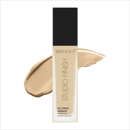 Swiss Beauty Full coverage Foundation Studio Finish - Stand