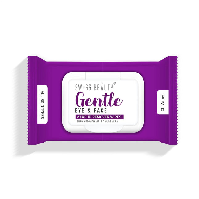 Swiss Beauty Gentle Eye and Face Makeup Remover Wipes