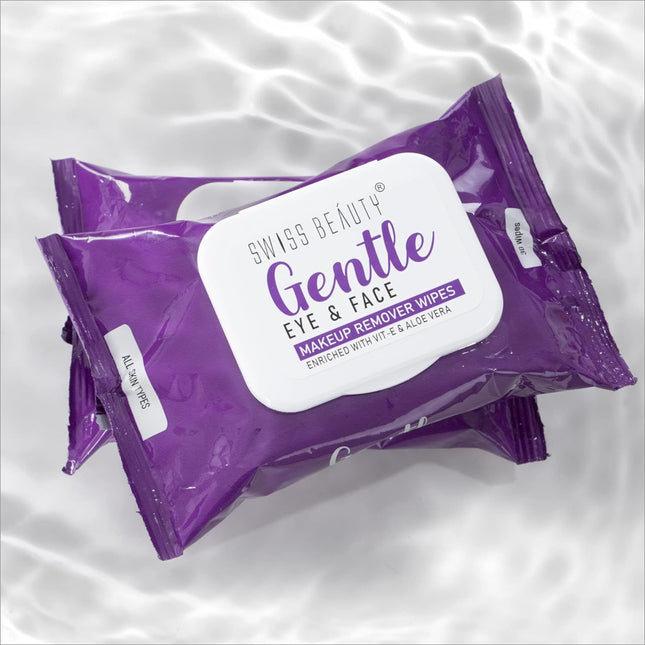 Swiss Beauty Gentle Eye and Face Makeup Remover Wipes