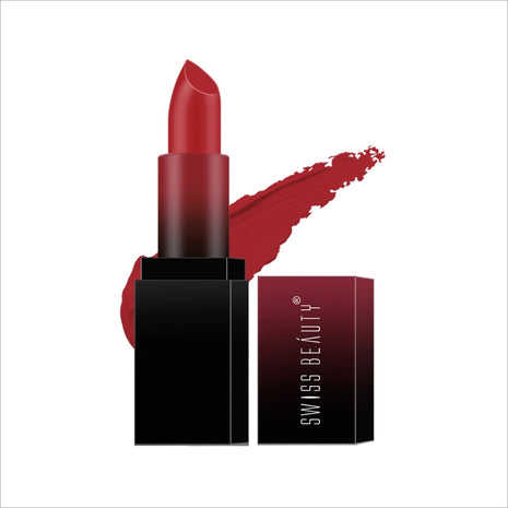 Swiss Beauty Hd Matte Pigmented Smudge Proof Lipstick -