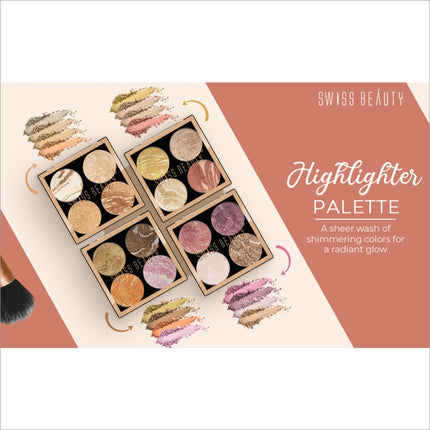 Swiss Beauty Highlighter Pallete - Highlighters