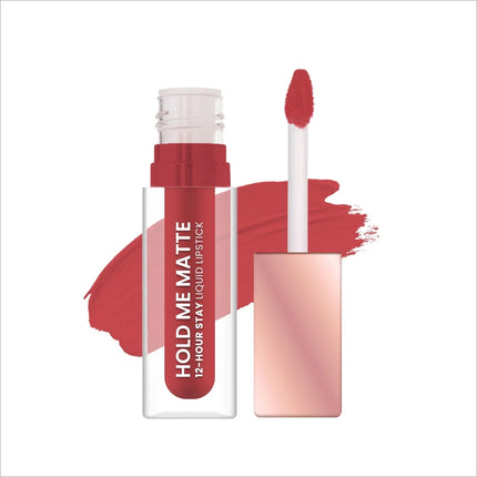 Swiss Beauty Hold Me Matte Liquid Lipstick - Shade No. 15 —