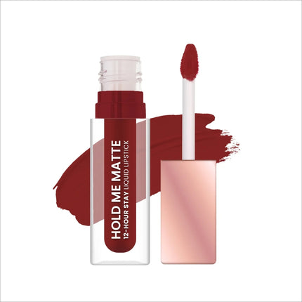 Swiss Beauty Hold Me Matte Liquid Lipstick - Shade No. 21 —