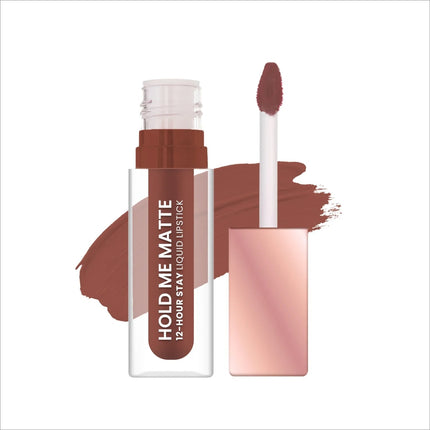 Swiss Beauty Hold Me Matte Liquid Lipstick - Shade No. 5 —