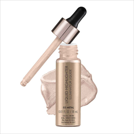 Swiss Beauty Illuminating Liquid Highlighter - METAL -