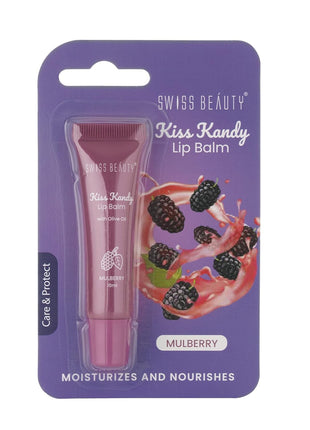 Swiss Beauty Kiss Kandy Lip Balm with Olive Oil - LIP BALM