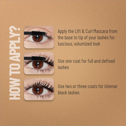 Swiss Beauty Lift & Curl Volume Lash 4D Mascara - mascara